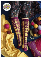 Lunar, neuleohje kirjoneulesukkiin