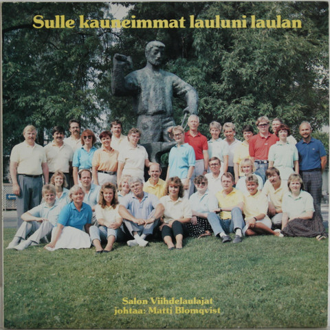 Salon viihdelaulajat: Sulle kauneimmat lauluni laulan	