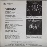 Europe: Carrie