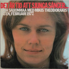 Saijonmaa Arja & Mikis Theodorakis: Det är tid att sjunga sånger	