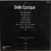 Belle Epoque: Miss Broadway	