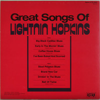 Lightnin Hopkins: Great Songs Of Lightnin Hopkins	