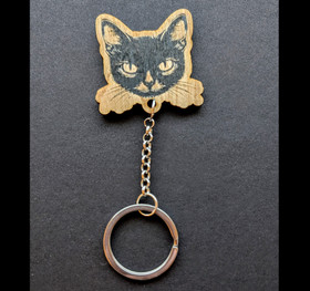 Cat keyring 