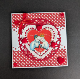 Ghost Valentine's day card