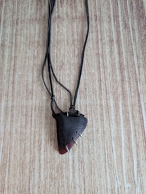 Deer antler necklace