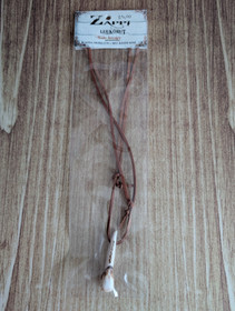 Moose tooth necklace