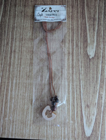 Moose bone necklace