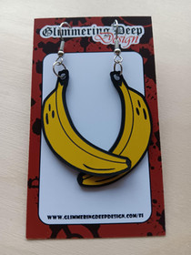 Banana earrings 