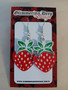 Strawberry earrings 