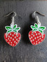 Strawberry earrings 