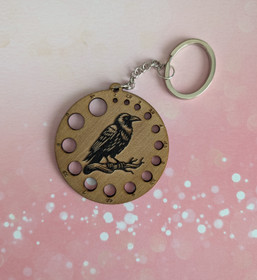 Puikkomitta avaimenperä korppi