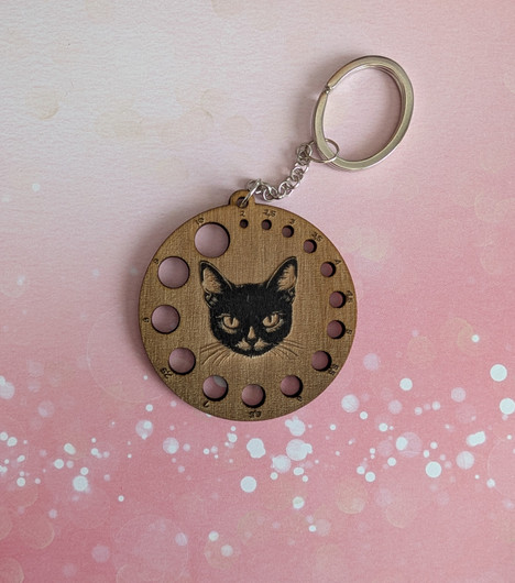 Puikkomitta avaimenperä kissa