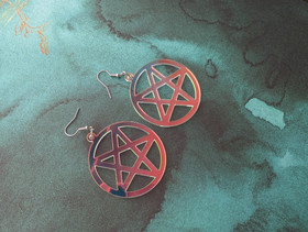 Iiris pentagrammi korvakorut 