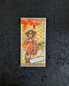 Autumn long card