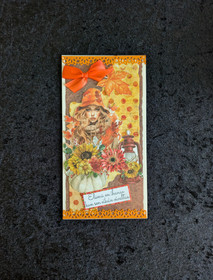 Autumn long card