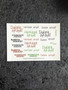 Autumn text sticker sheet A5