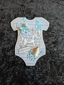 Body card rocking horse