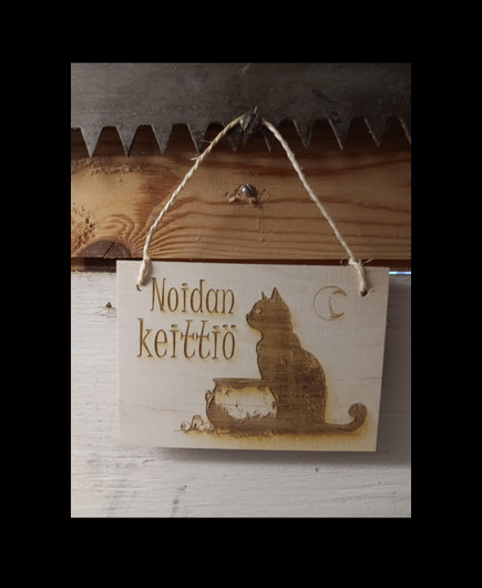 Sign Witch's Kitchen Cat