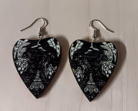 Korppi planchette korvakorut