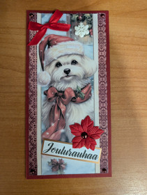 Dog christmas card