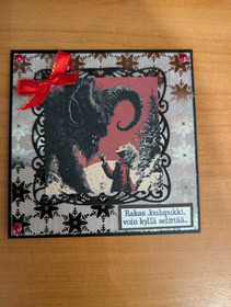 Krampus christmas card
