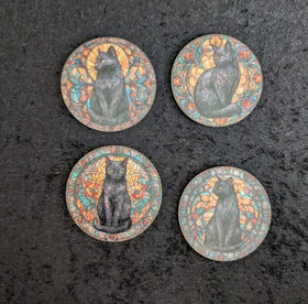 Cat coaster set