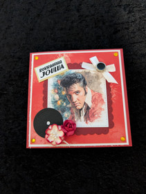 Elvis Presley joulukortti 