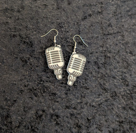 Microphone earrings 