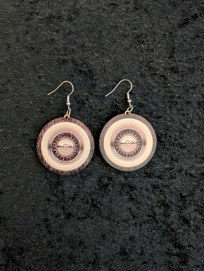 car tire earrings 