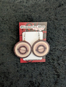 car tire earrings 