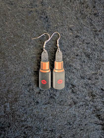Lipstick earrings 