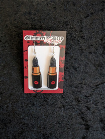 Lipstick earrings 