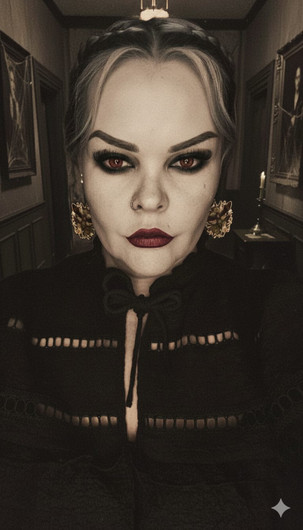 Death's-head hawkmoth earrings