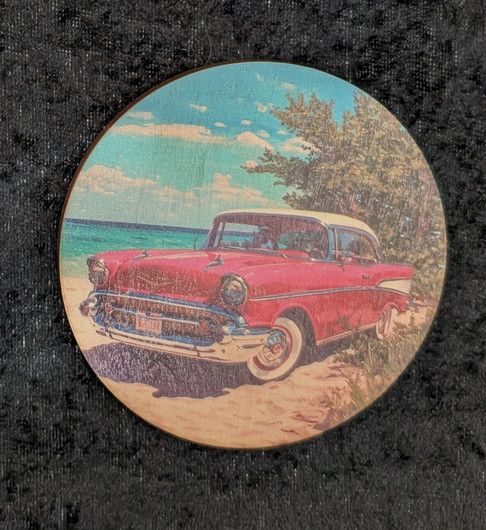 Old cars coaster 1