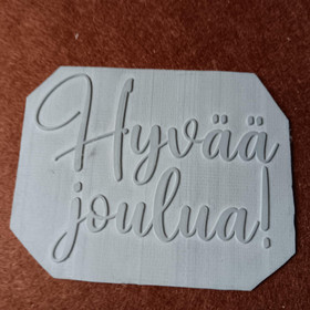 Merry Christmas big text stamp