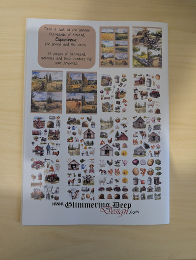 Craft book Finnish Farmland A4