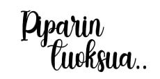 Piparin tuoksua text stamp