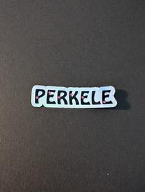Perkele hologram sticker