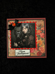 Kortti tyttö ja koira