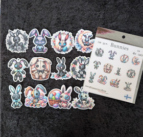 Die cuts bunnies 