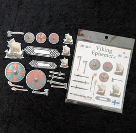 Die cuts viking ephemera