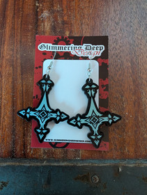 Cross earrings 