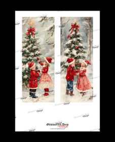 Long card picture of children and six 1