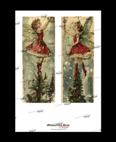 Long card picture fairy