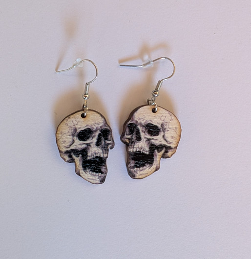 Skull earrings 