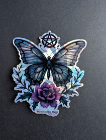 Hologram sticker butterfly 2