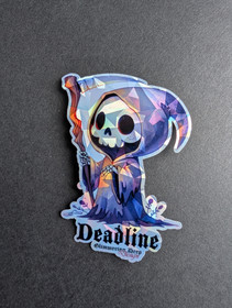 Deadline Hologram vinyl sticker