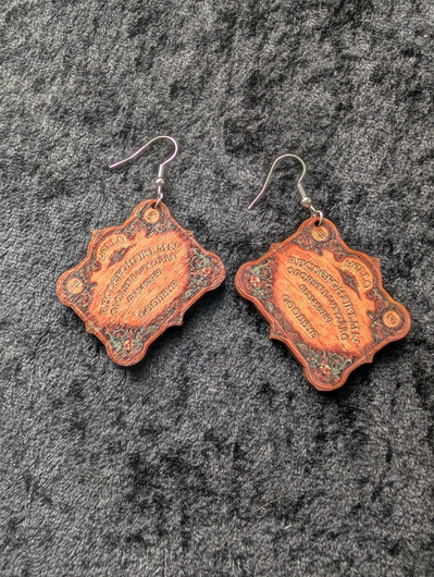 Whispering Spirits – Ouija -earrings