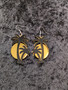 Golden Palm Mirage – Summer Earrings