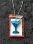 Skull cocktail -necklace